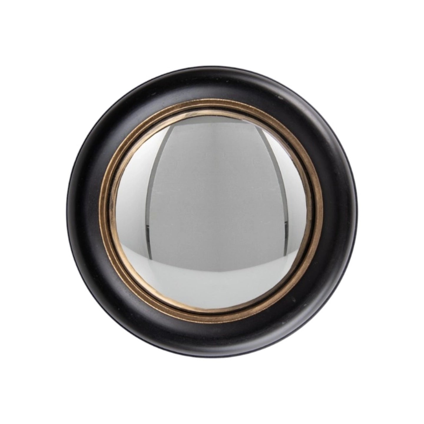Miroir convexe noir 18 cm