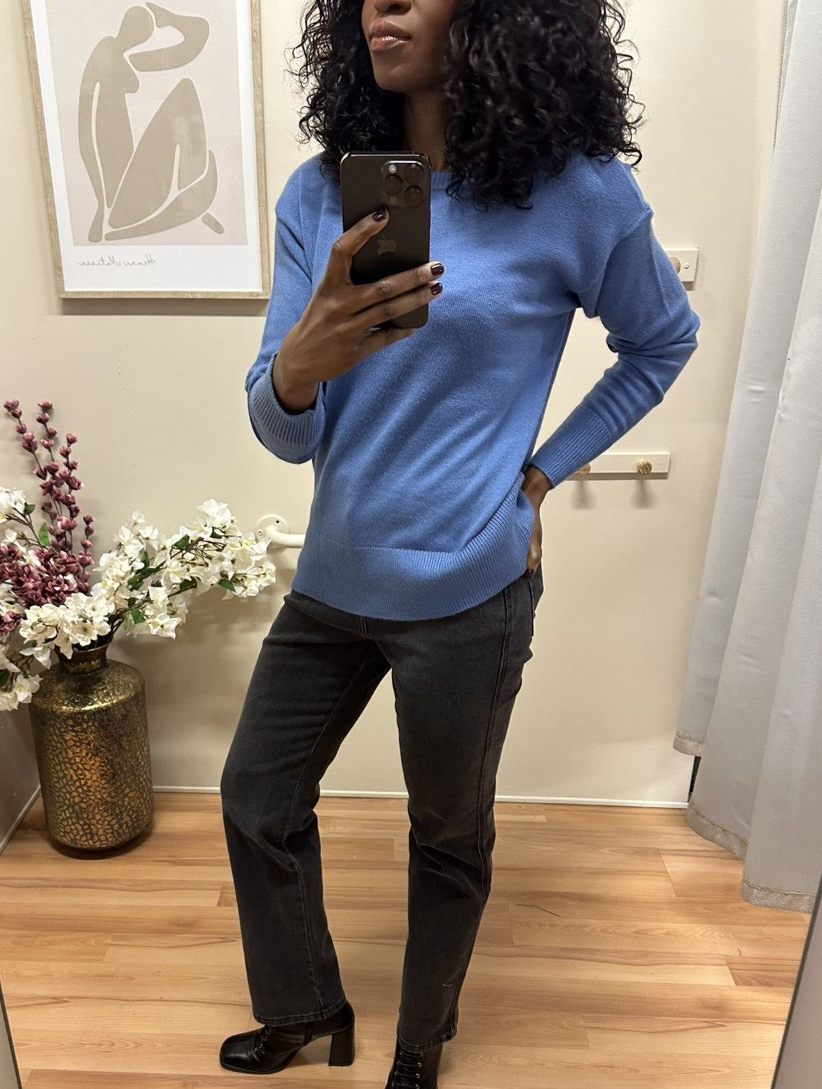 Pull Nonina bleu