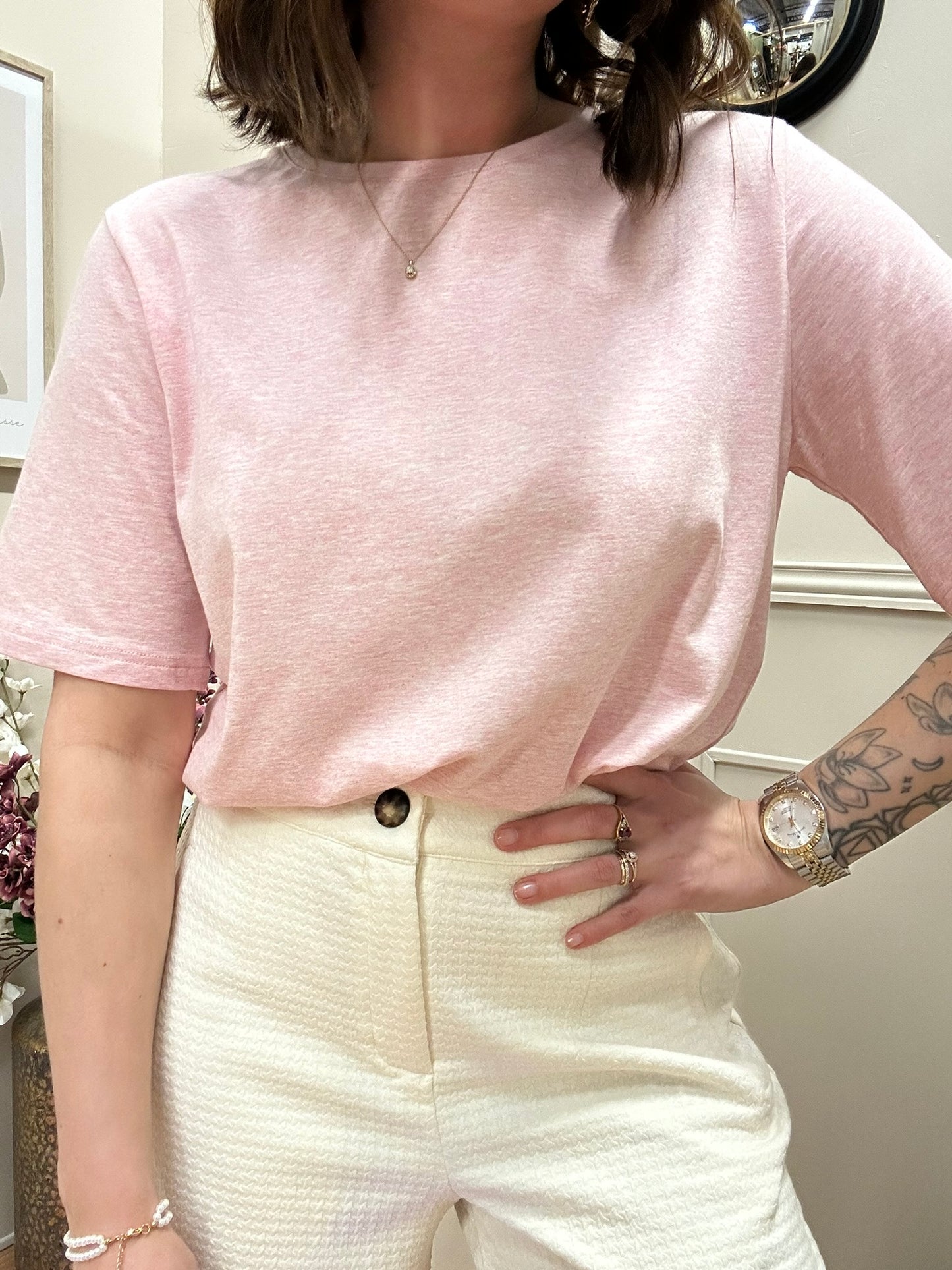 T-shirt Pamila rose