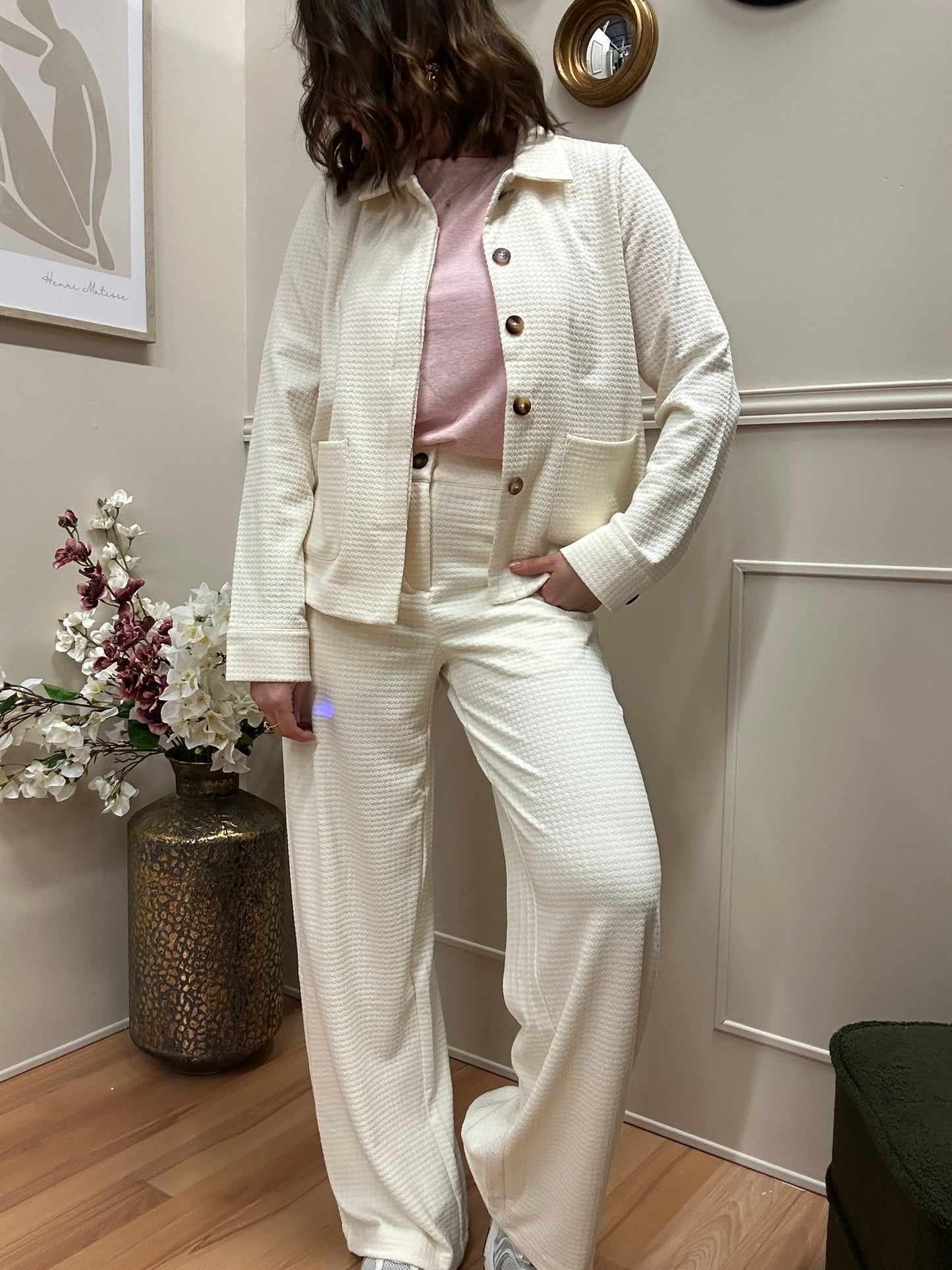 Veste Pillou écru