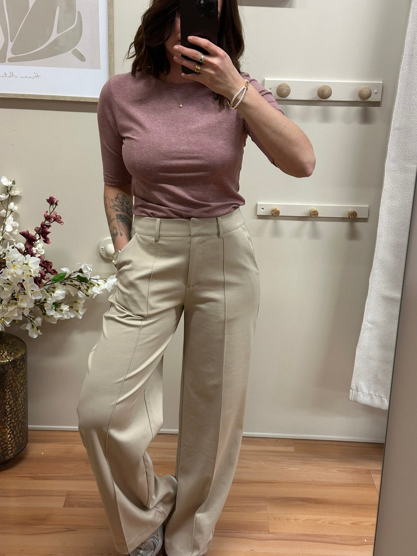 Pantalon Kate beige
