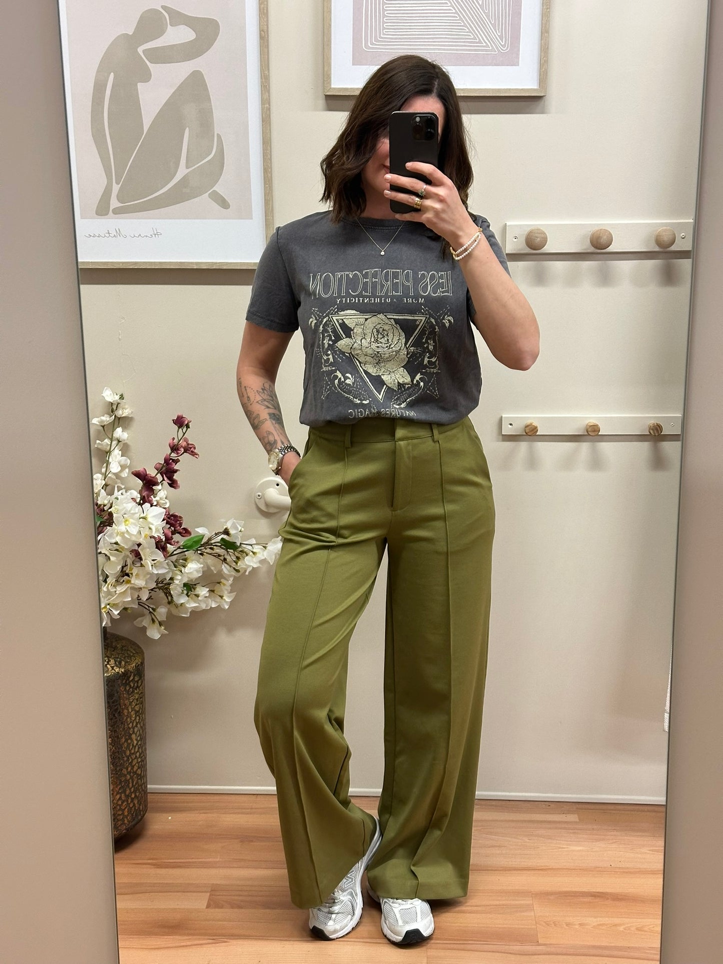 Pantalon Kate vert