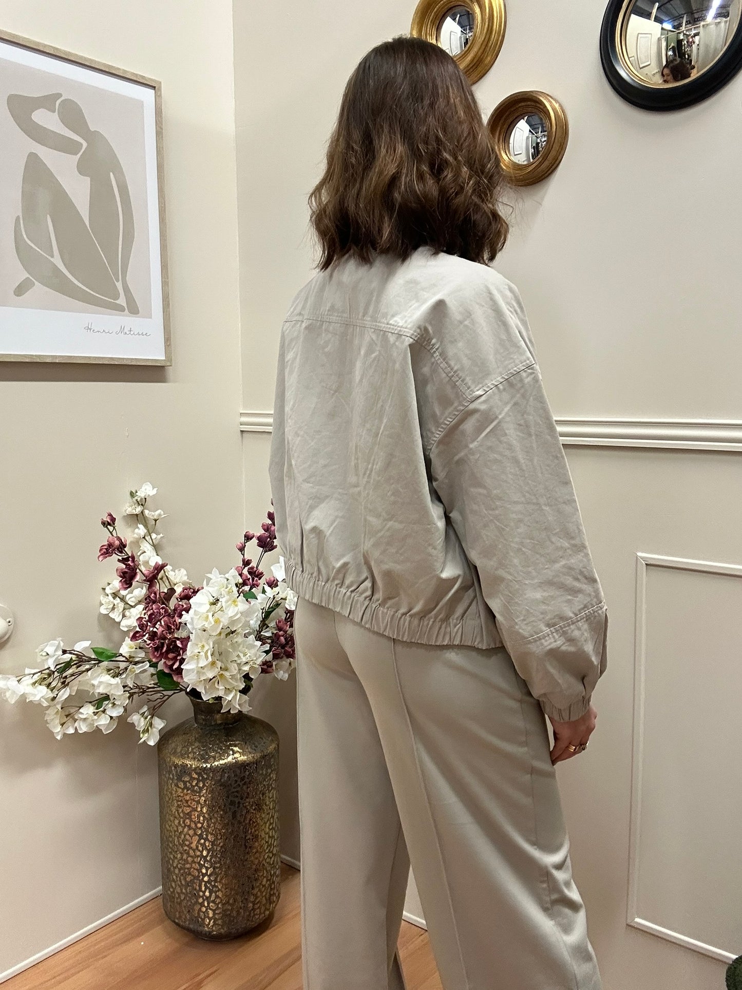 Pantalon Kate taupe