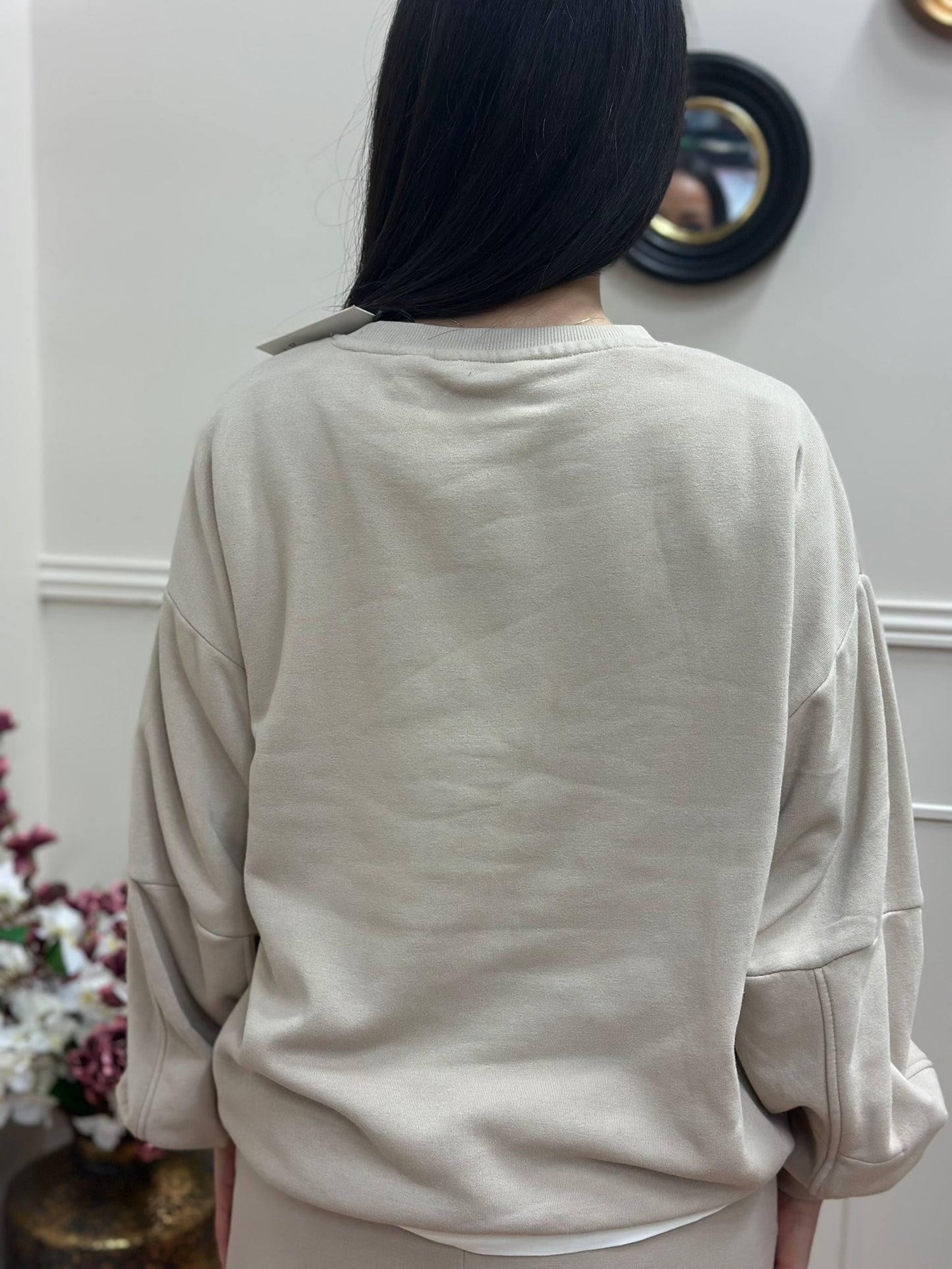 Sweat Stana beige