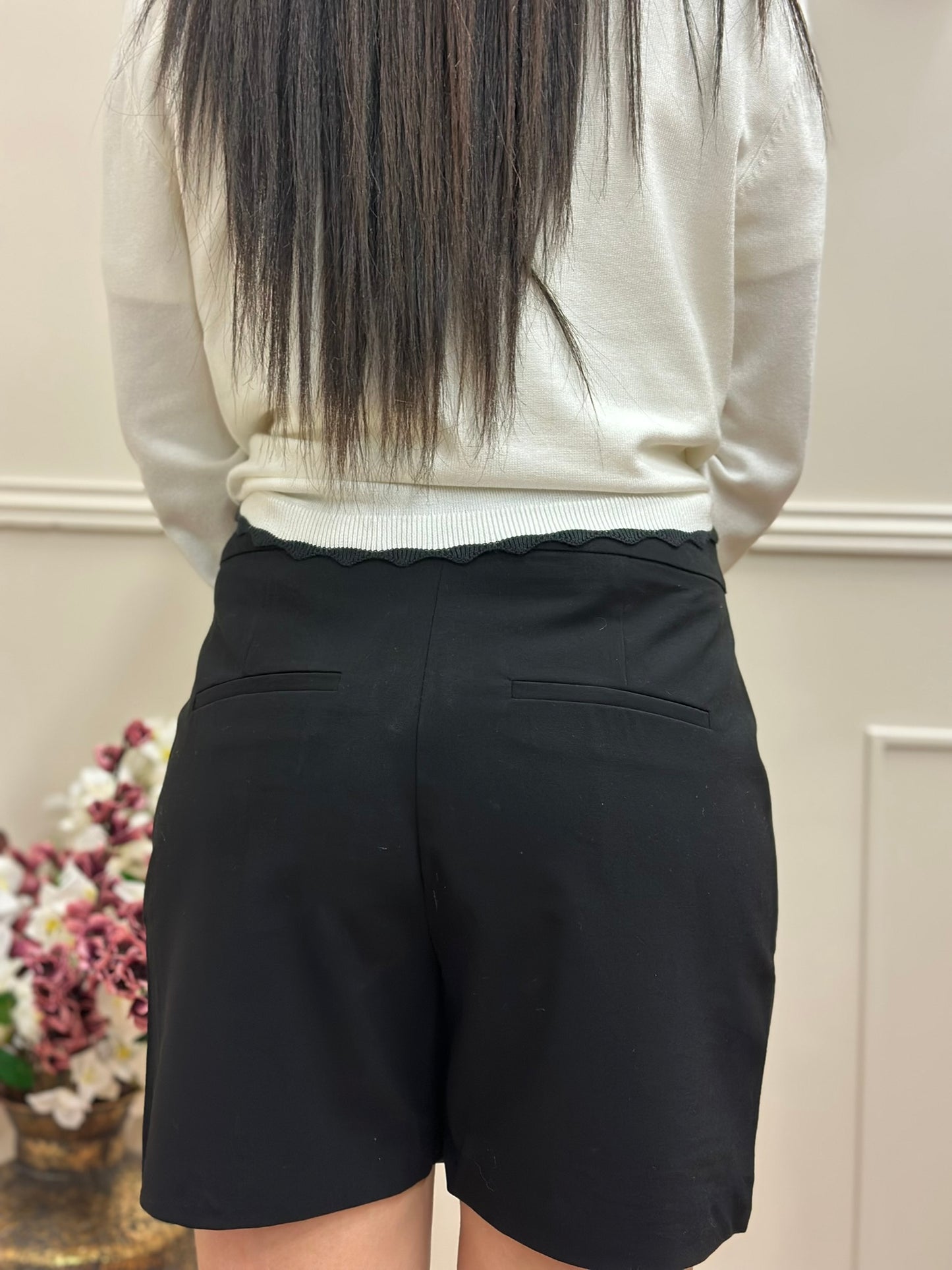 Jupe short Danta noir
