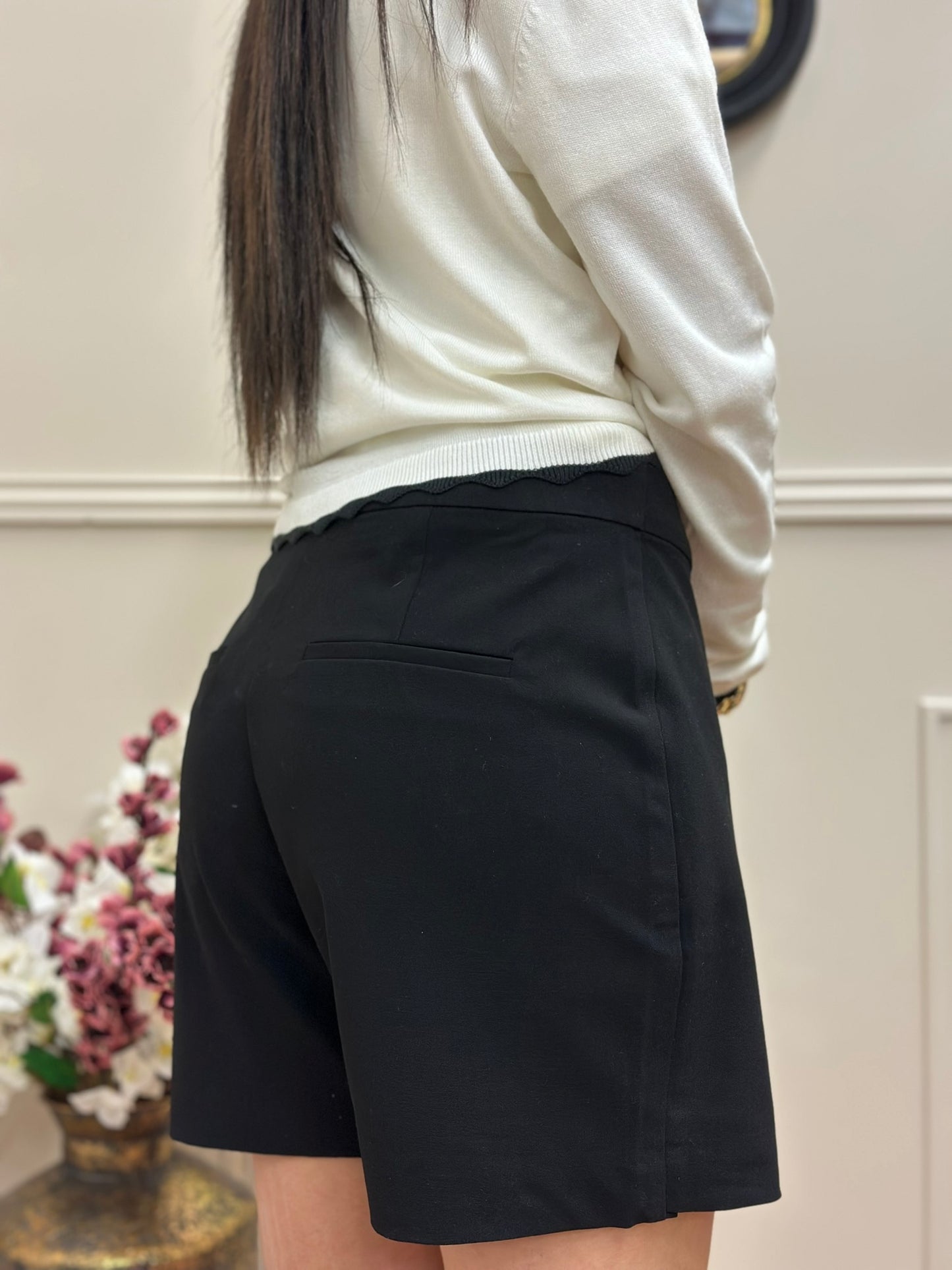Jupe short Danta noir