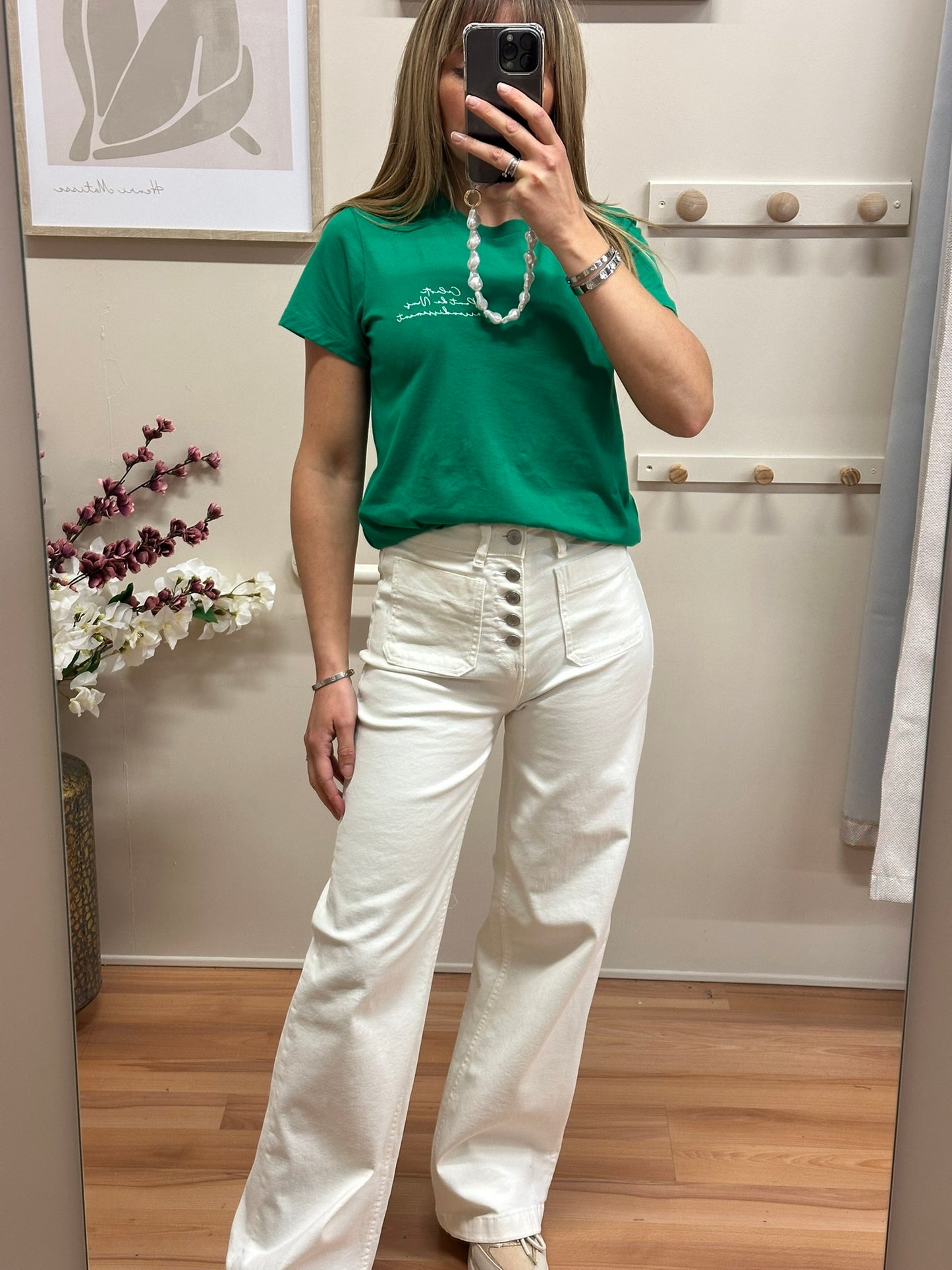 Tshirt Seleste vert
