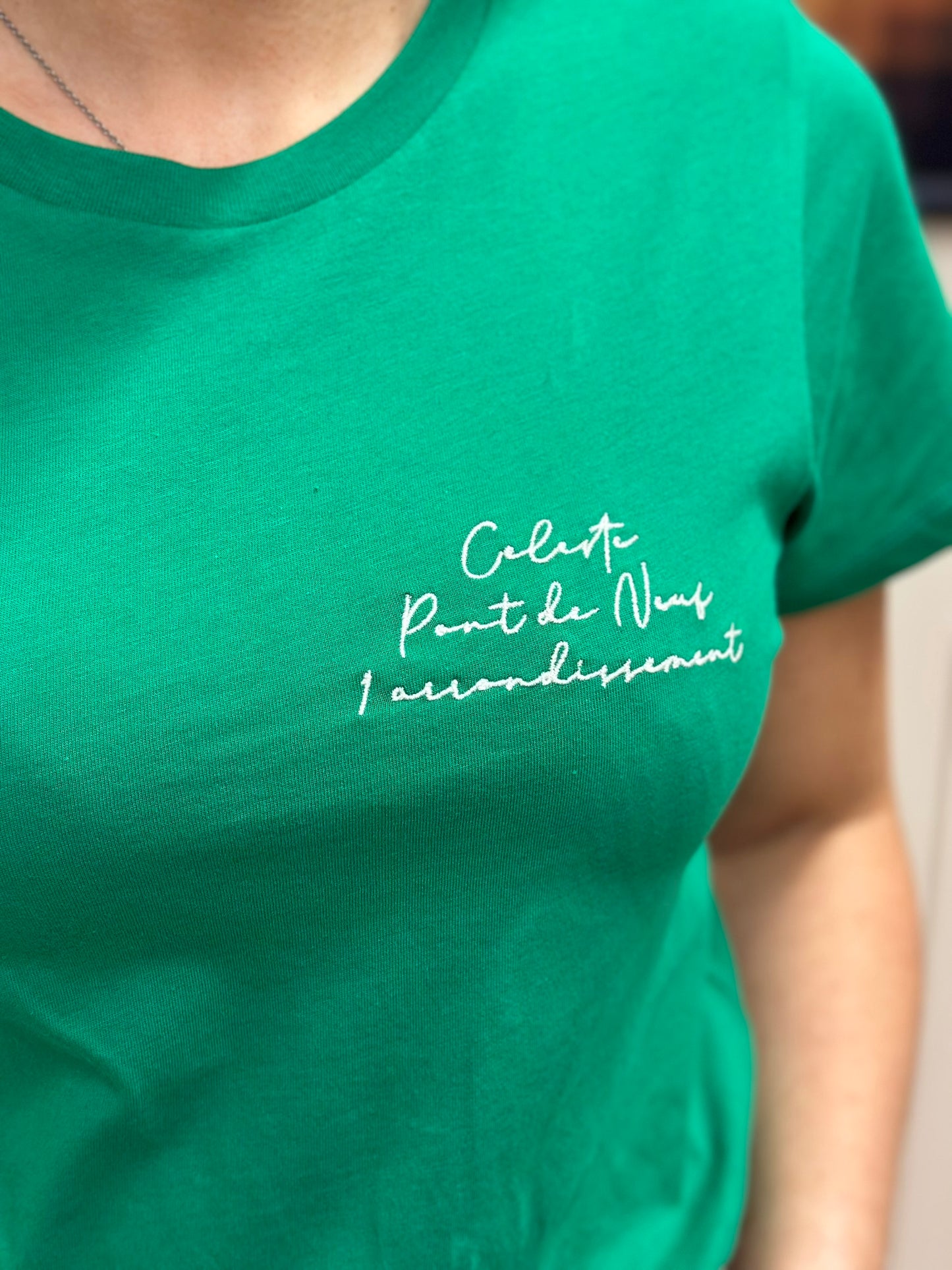 Tshirt Seleste vert