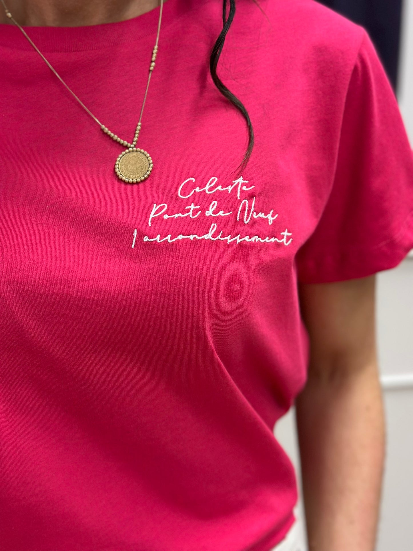 Tshirt Seleste fuchsia