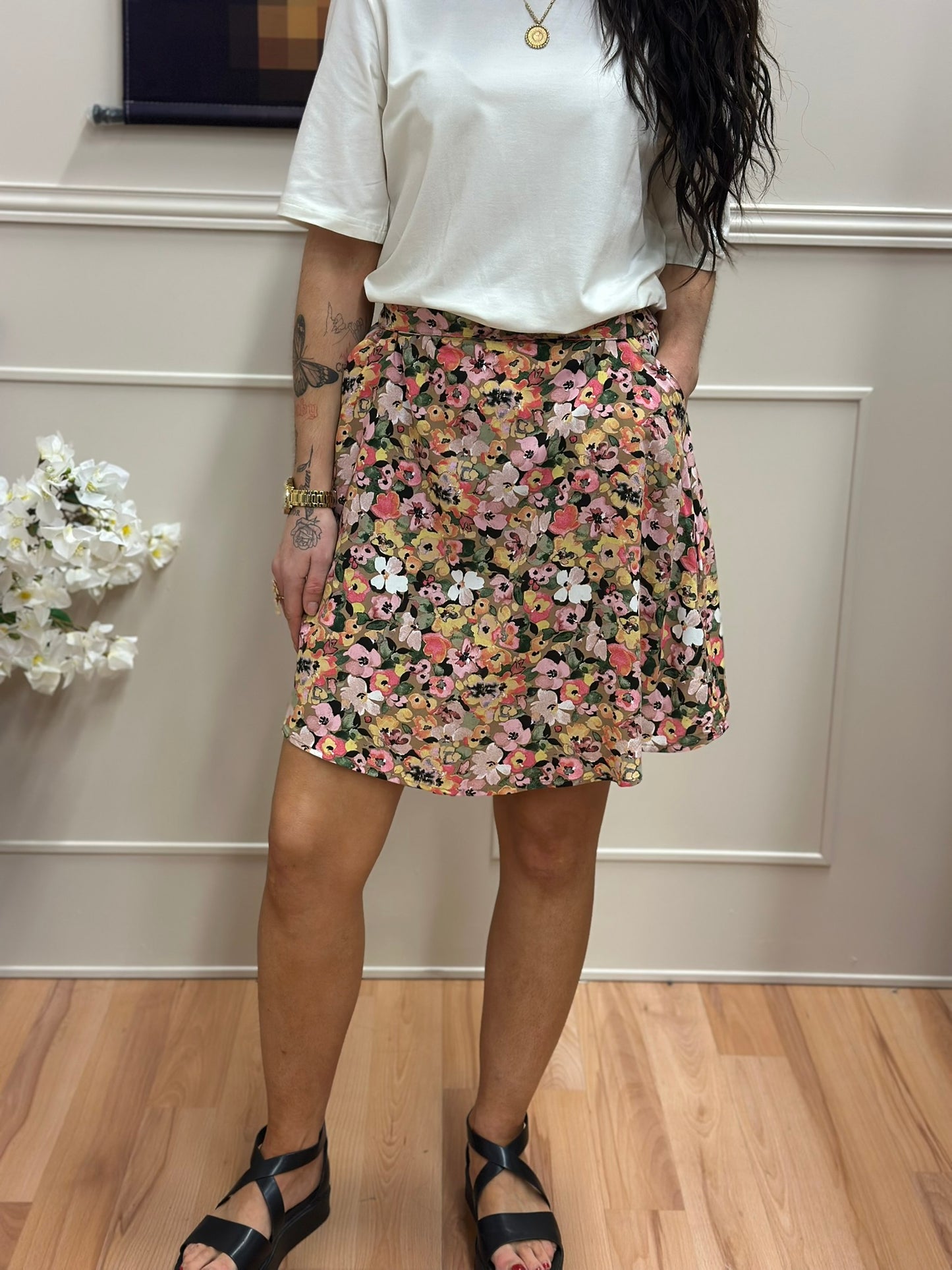 Jupe Joella fleuri