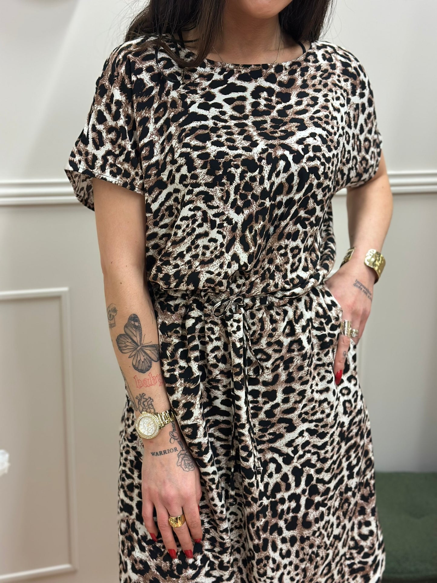 Robe Jo léopard
