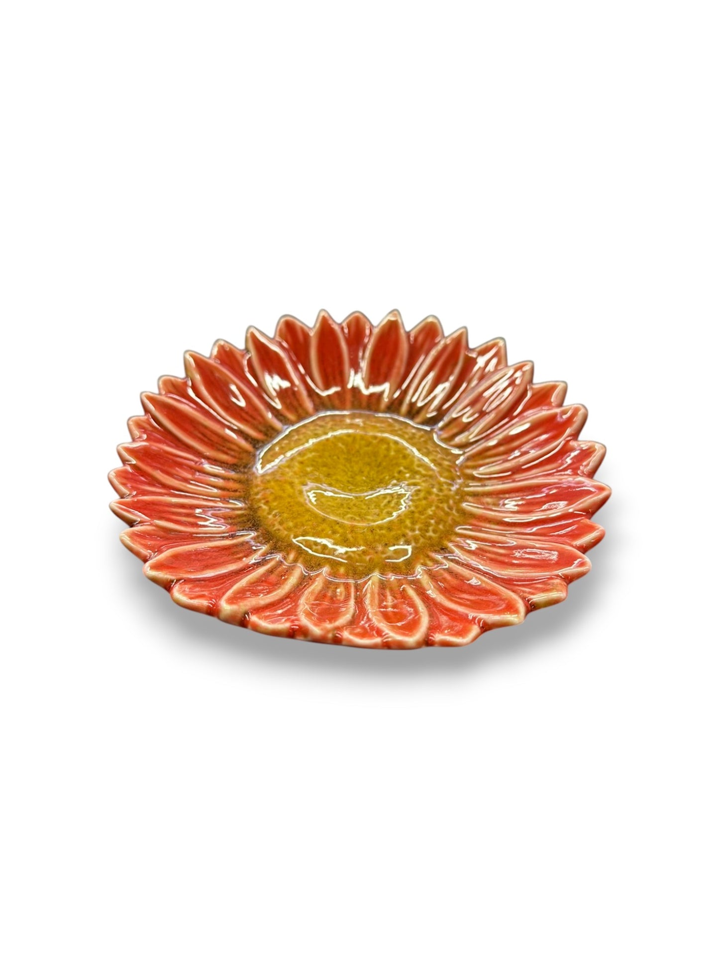 Coupelle fleur rouge