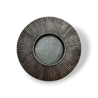 Miroir sorcière cranté L