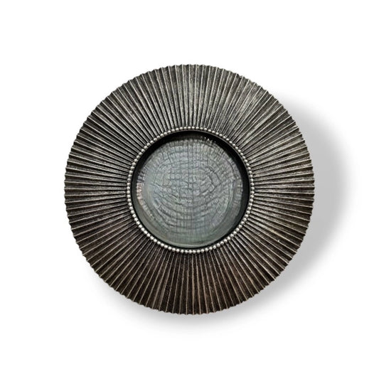 Miroir sorcière cranté L