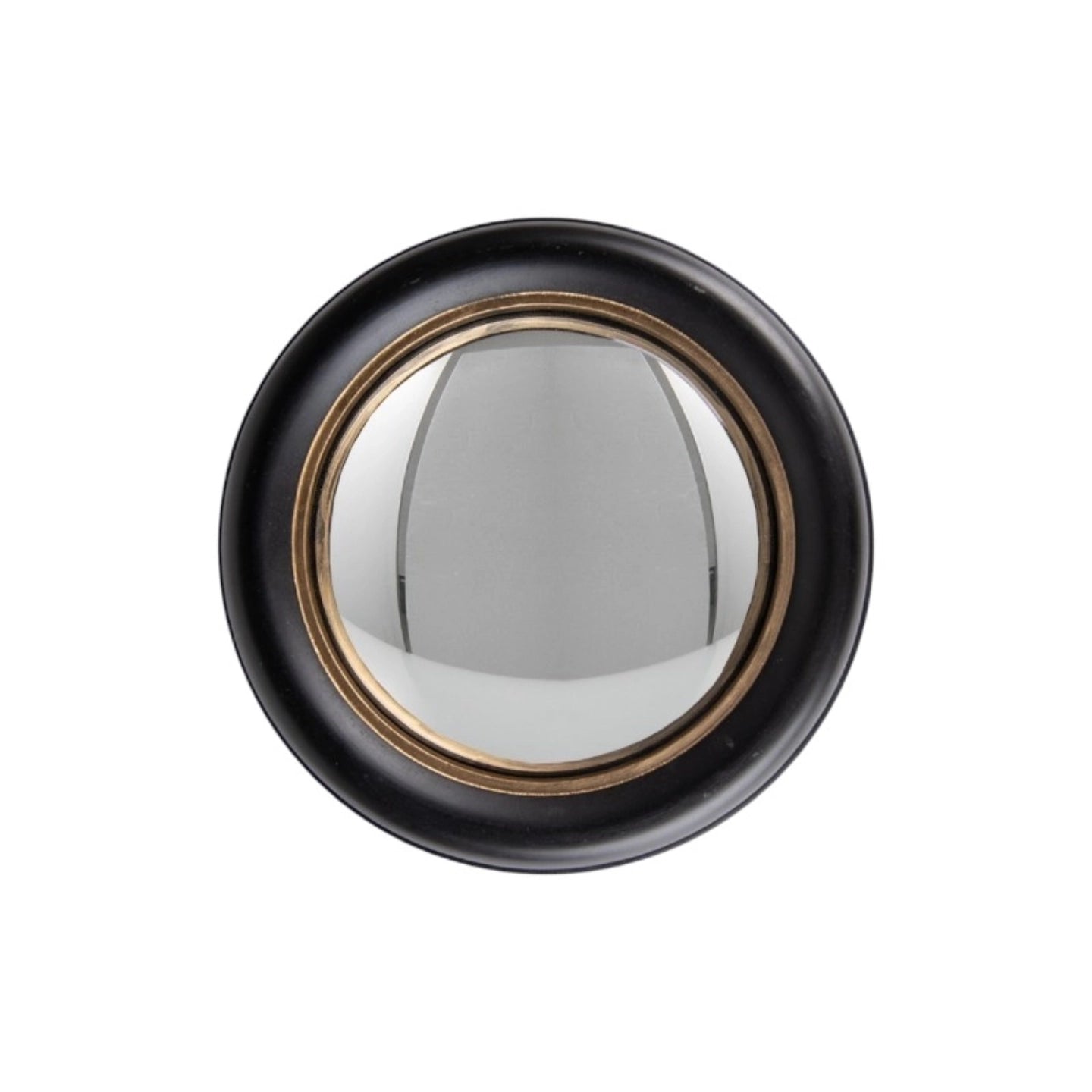 Miroir convexe noir 14 cm