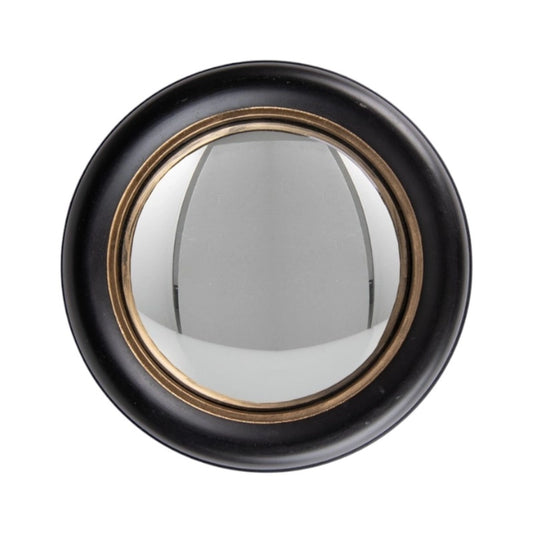 Miroir convexe noir 23 cm