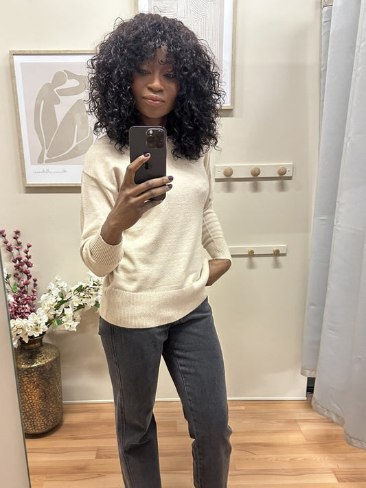 Pull Nonina beige
