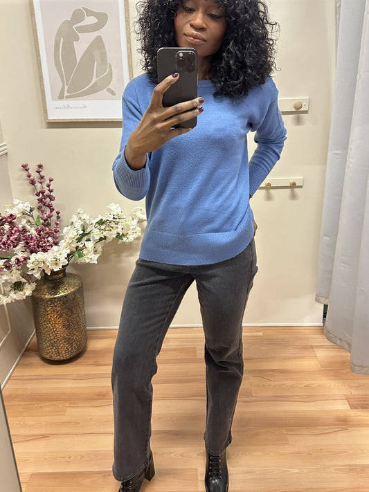 Pull Nonina bleu