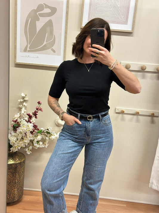 Tshirt Pomila noir