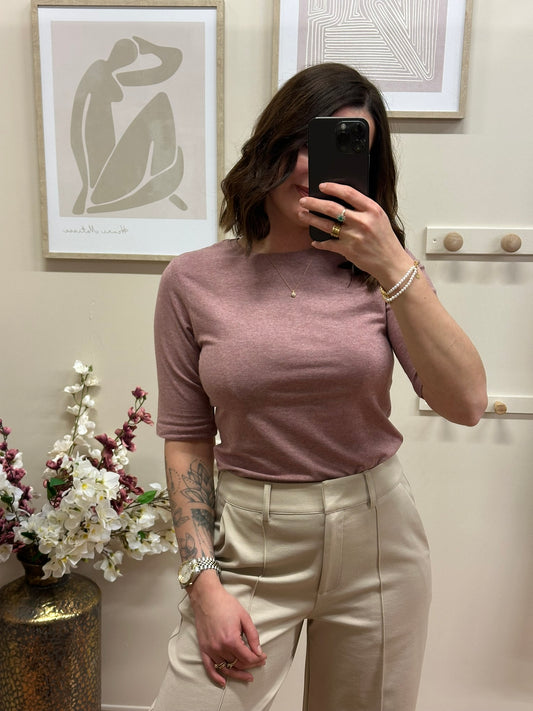 Tshirt Pomila rose
