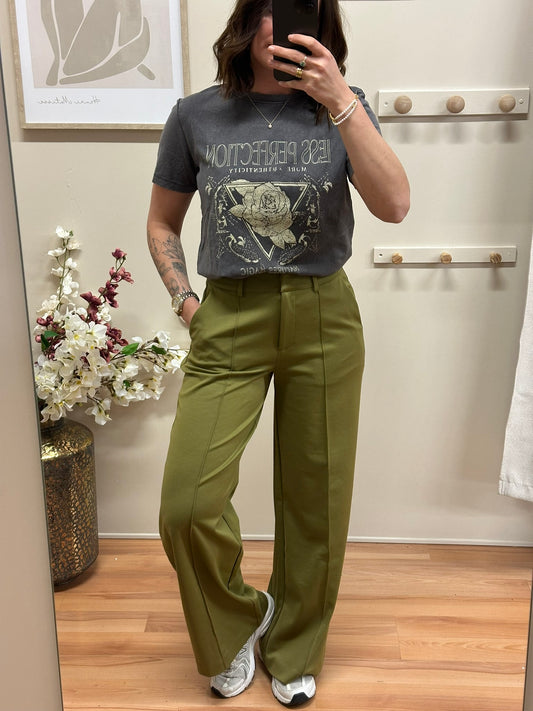 Pantalon Kate vert
