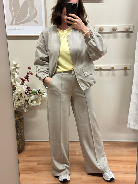 Pantalon Kate taupe