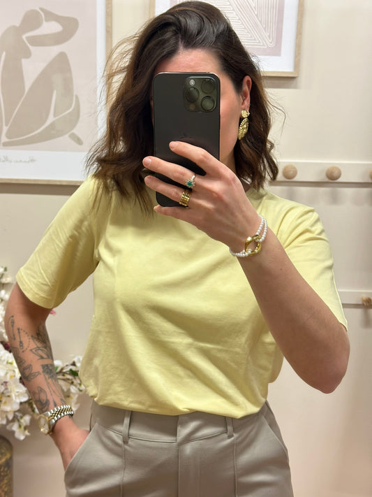 T-shirt Pamila jaune