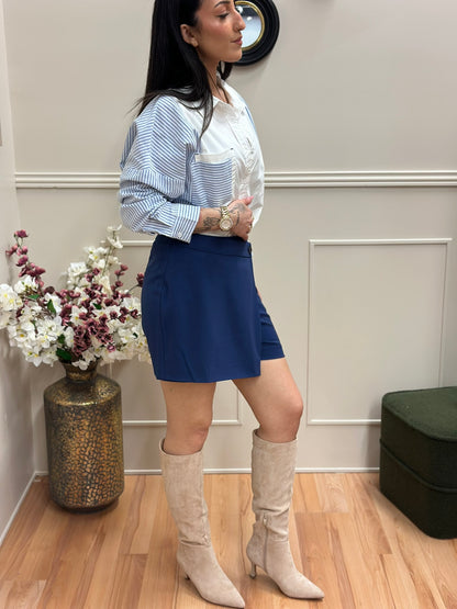 Jupe short Danta marine