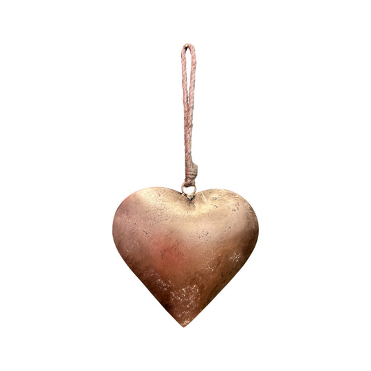 Coeur doré taille S