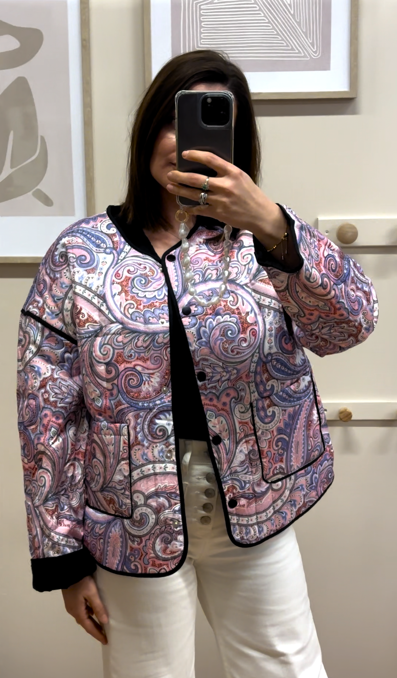 Veste Malini rose