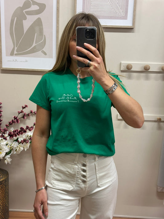 Tshirt Seleste vert