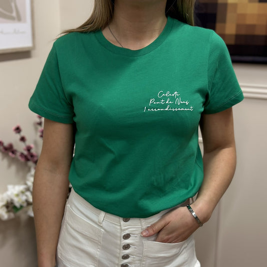Tshirt Seleste vert