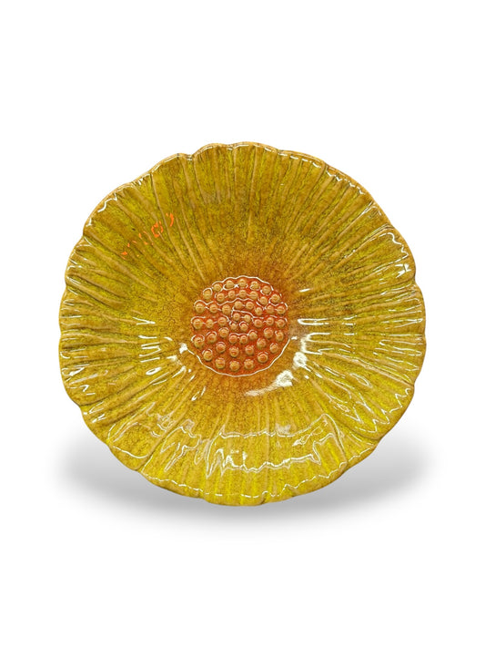 Coupelle fleur jaune