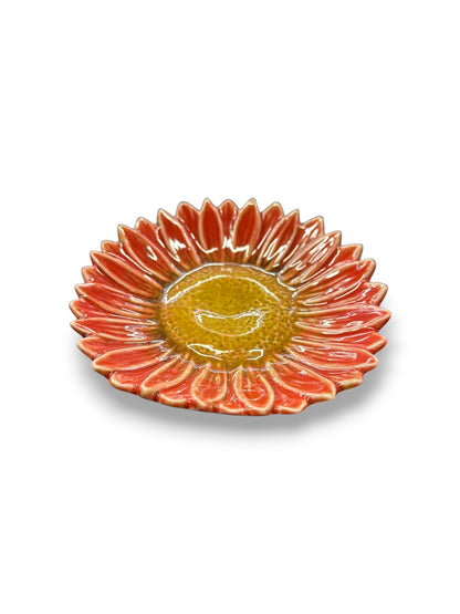 Coupelle fleur rouge