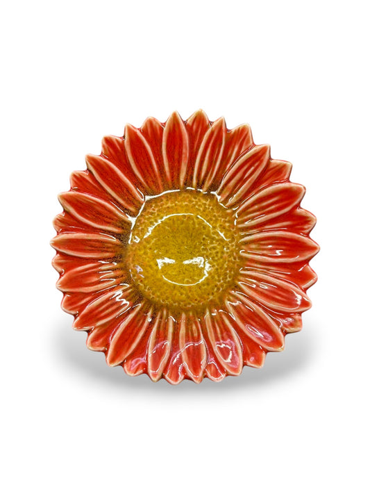 Coupelle fleur rouge