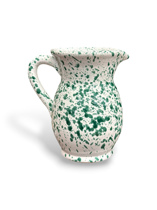 Pichet blanc et vert